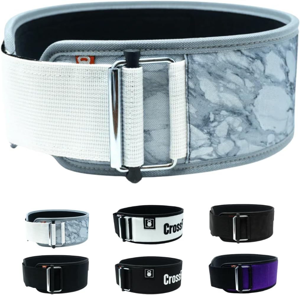 2POOD 4 Weightlifting Belt | CrossFit® Weightlifting Belt | 4-inch Wide and Built for Support, Flexibility, and The Ability to Cross Train Easily